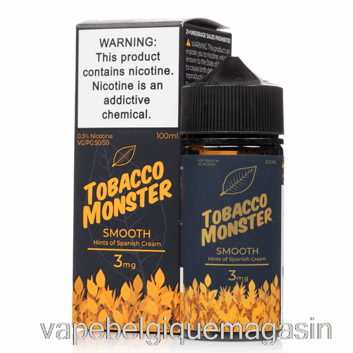 Vape Juice Smooth - Tabac Monstre - 100ml 0mg
